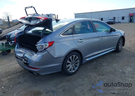 2016 Hyundai Sonata Sport из США, поврежденный, VIN 5NPE34AF9GH334354